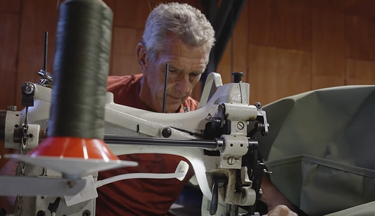 WATCH JOHN SHOWCASING OUR TRADITIONAL SWAGS, HANDMADE BY US FOR THE PAST 40 YEARS!