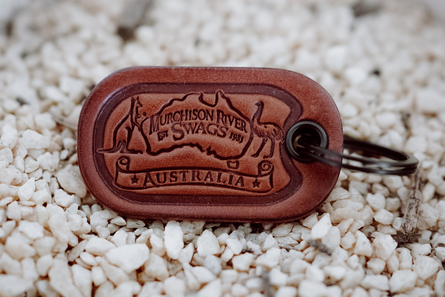 Leather Key Tag