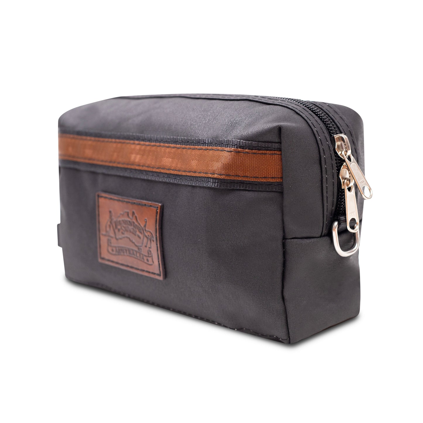 Large Black Canvas Kit Bag.