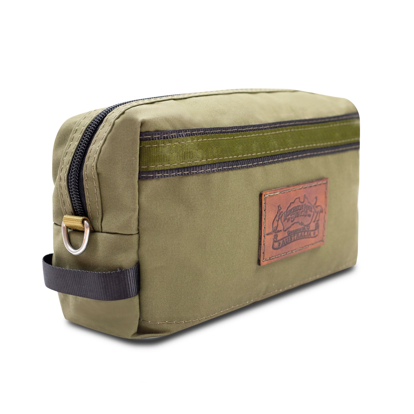 Large Army Green Canvas Kit Bag.