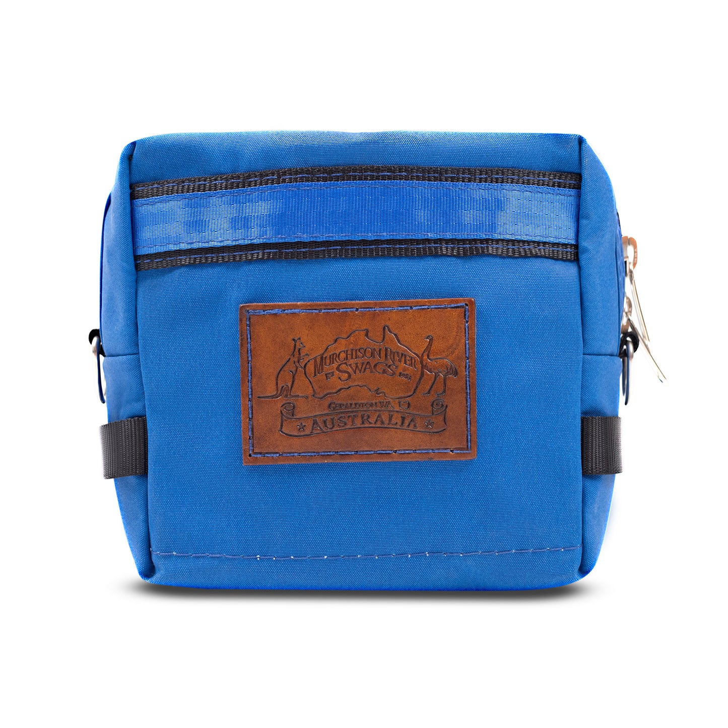 Small Blue Canvas Kit Bag.