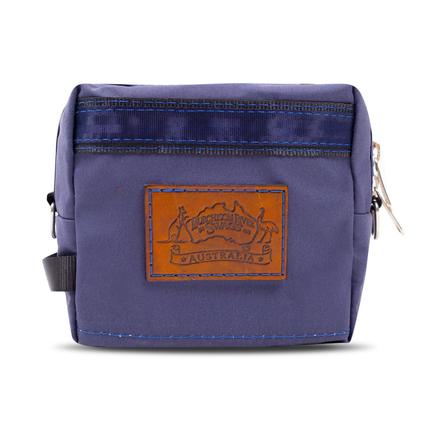 Small Navy Canvas Kit Bag.