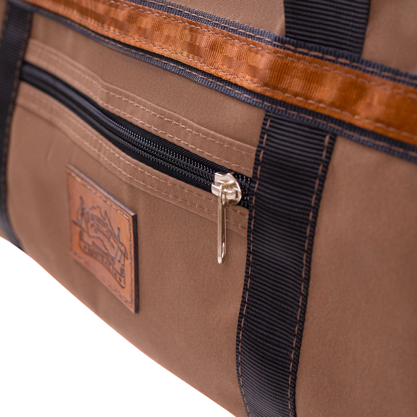 Antelope Brown Canvas Travel Bag. 