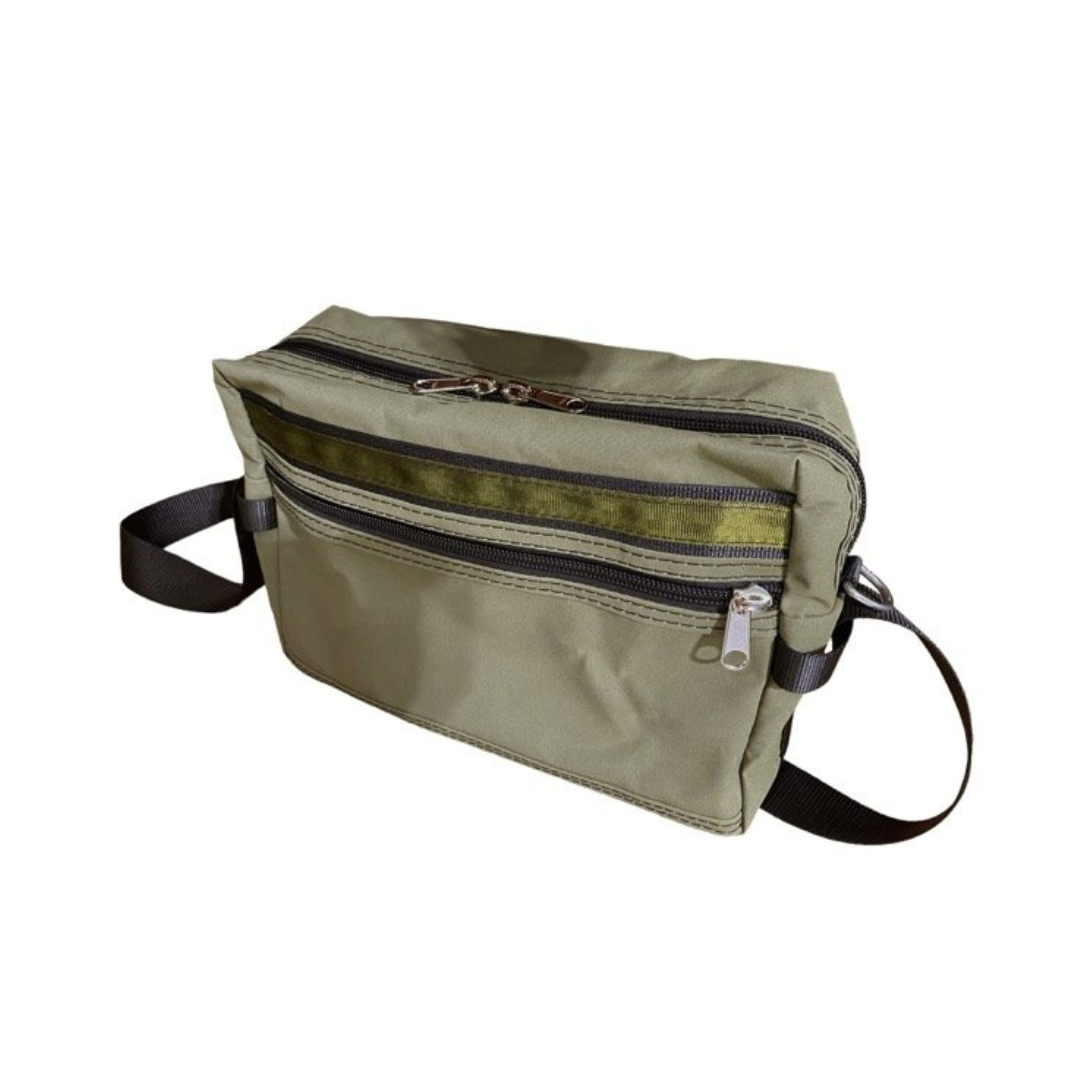 Army Green Canvas Crib Bag.