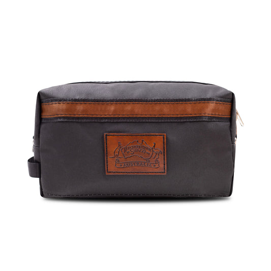Large Black Canvas Kit Bag.