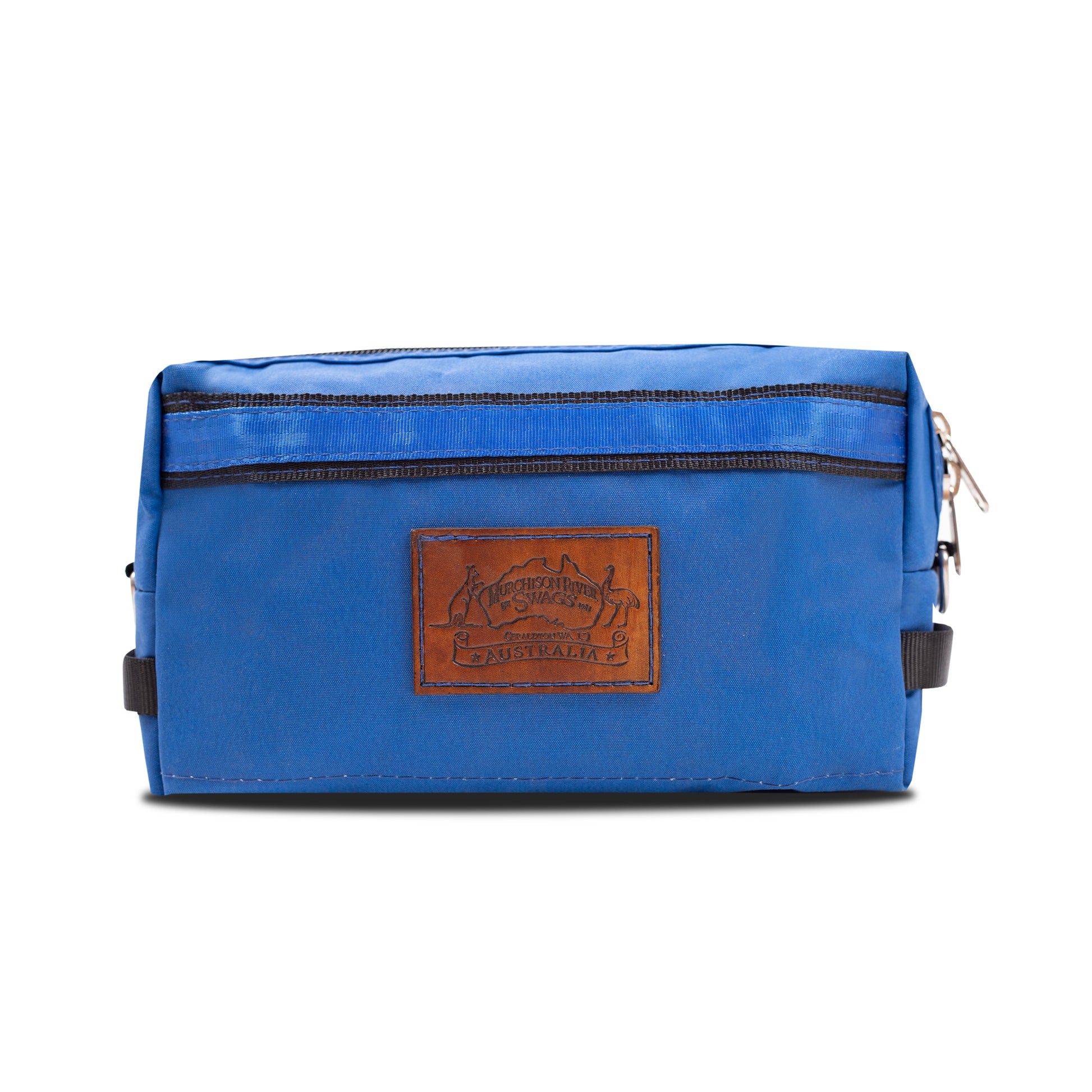 Large Blue Canvas Kit Bag.