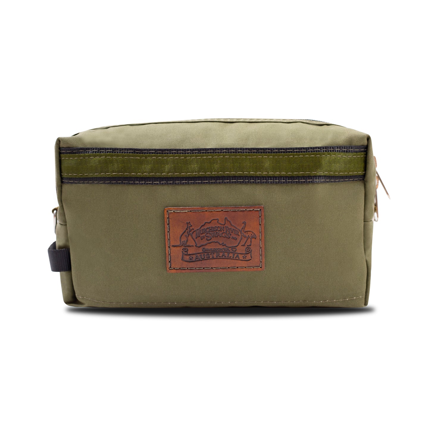 Large Army Green Canvas Kit Bag.